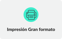 ícono impresión gran formato